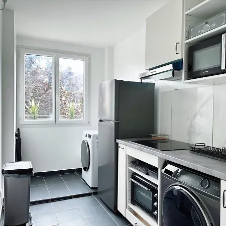 Ultimade T3 Proche Paris/tramway & Metro Apartment Ivry-sur-Seine